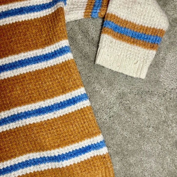 Autumnal Oversized Striped Sweater L-XL - Picture 2 of 3